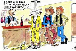 Image result for Humorous Cowboy Art