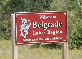 Image result for Belgrade Maine Entry. Sign