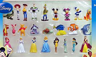 Image result for Disney 30 Figurines