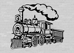 Image result for Vintage Train Clip Art