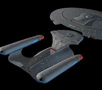 Image result for Star Trek Galaxy-class Side Profile