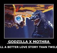 Image result for Godzilla and Mothra Memes