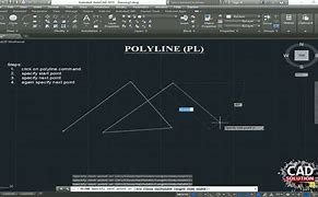 Image result for AutoCAD Command Polyline