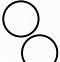 Image result for Symbol Three Circles Cut Out of Circle