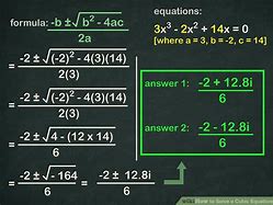 Image result for Cubic Equation Solver