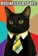Image result for Businessman Cat Meme