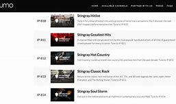 Image result for Xfinity Music Channels