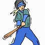 Image result for Softball Player ClipArt