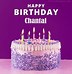 Image result for Happy Birthday Chantal