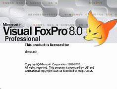 Image result for Visual FoxPro 8.0