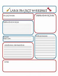 Image result for Project Worksheets for Kids