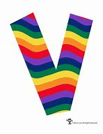 Image result for Rainbow Letter Y