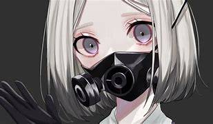 Image result for Anime Girl Skull Mask with No Shirt