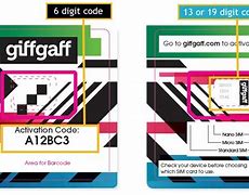 Image result for Giffgaff Activate Sim Card