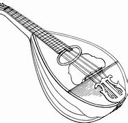 Image result for Mandolin Drawing