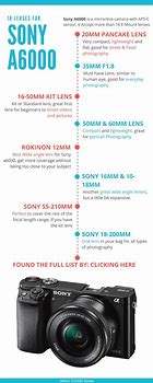 Image result for Sony Lens Compatibility Chart