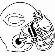 Image result for Chicago Bears Helmet Line Art