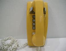 Image result for Yellow Phone Wall Retro
