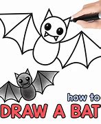 Image result for Bat Drawing Tutorial