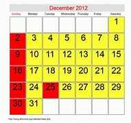 Image result for Terminkalender MIT Der Weihnachtszeit December 2012 Calendar