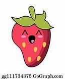Image result for Pink Cartoon Strawberry