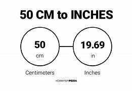 Image result for 50 in Cm