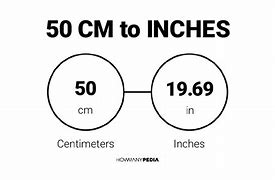 Image result for 50 Centimeters in Inches