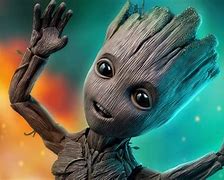 Image result for Guardioes Da Galaxia Groot
