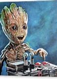 Image result for Baby Groot Computer Wallpaper