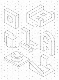 Image result for Isometric Drawing Front View