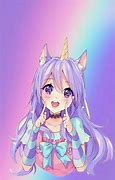 Image result for Anime Unicorn Girl with Pink and Blue Hair