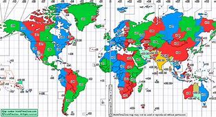 Image result for UTC Time Zone Conversion Chart