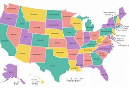 Image result for United States Map Names
