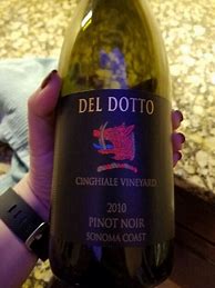 Image result for Del Dotto Pinot Noir LT OV Orion Cinghiale