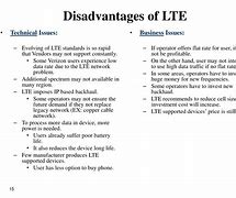 Image result for LTE Disadvantages