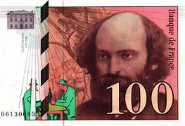 Image result for Billet 100 Francs