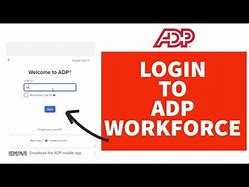 Image result for ADP Login Workforce Employee