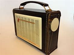 Image result for 1960s White Transister Radio