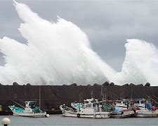 Image result for Typhoon Off the Coast of Japan