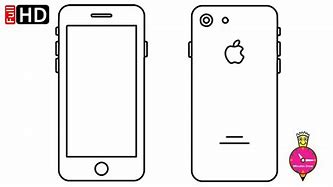 Image result for How to Draw a iPhone SE