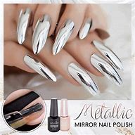 Image result for Mirrored Nail Polish