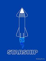Image result for SpaceX Starship Sticker