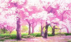 Image result for Cherry Blossom Tree Animated
