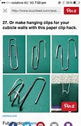 Image result for Cubicle Hanging Clips