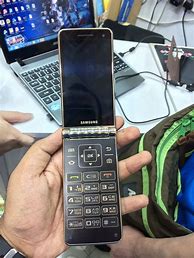Image result for Samsung Galaxy Golden Flip Phone