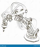 Image result for Industrial Robot Drawing