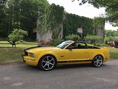 Image result for PICTURES OF THE 2005 YELLOW MUSTANGS