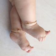 Image result for Baby Anklet Gold