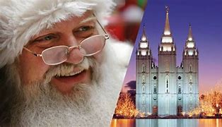 Image result for Santa Claus and Baby Jesus