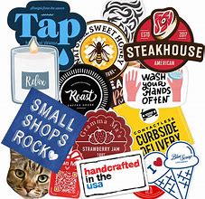 Image result for Stickers with Logo